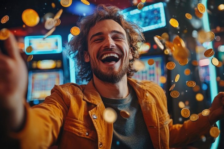 Studio live dealer HD dengan meja blackjack dan roulette di cucu toto